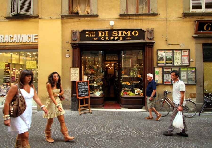 Storico Letterario Di Simo, das älteste Kaffeehaus Luccas.