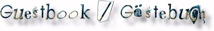 Guestbook / Gaestebuch
